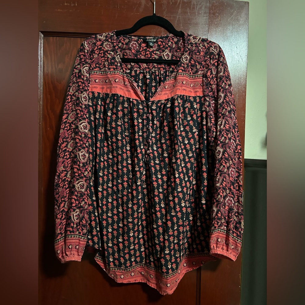 Lucky Brand Boho Blouse